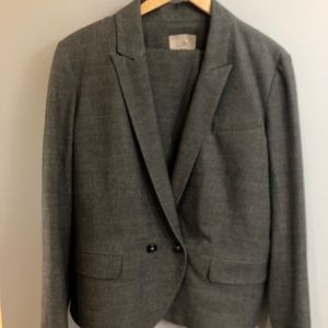 Ann Taylor Loft Grey Suit